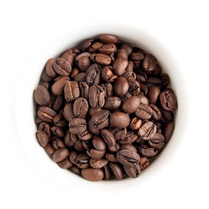 Fresh Roasted Coffee Organic Mexican Water-Processed Half-caf | USDA Kosher | Medium Roast 2 lb (32 oz) Whole Bean