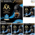 L'OR Coffee Pods 50 Count DECAF Medium Roast Single-Serve Aluminum Coffee Capsules Compatible with the L'OR BARISTA System &amp *Nespresso Original Machines 50 Count (Pack of 5)