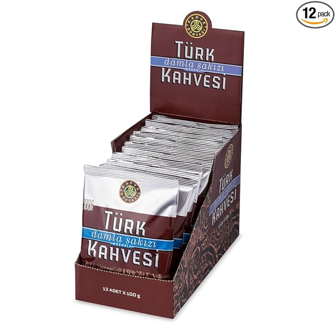 Kahve Dünyası Turkish Coffee with mastic flavour 12x 100 gram