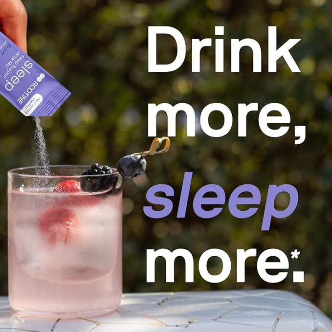 Sleep Supplement Melatonin-Free Magnesium Calm Powder GABA L-Theanine Myo-inositol Calm Sleep Drink Mix to Help Relax Sleep Powder Magnesium Powder for Sleep Super Calm Drink Mix 10pk