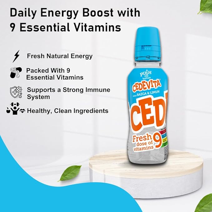 Fresh Vitamin Energy Drinks (Elder &amp Lemon)