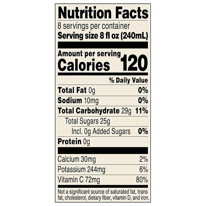 Tree Top Pineapple Orange Juice 64 Fl Oz (Pack of 8)