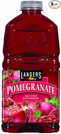 Langers Juice Cocktail Pomegranate 64 Fl Oz (Pack of 8)