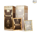 ORGANO Combo Pack 1 box Cafe Latte and 1 Box Cafe Mocha 100% Certified Organic Gourmet Coffee