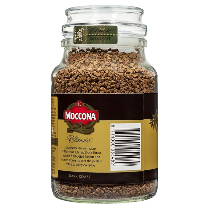 Moccona Freeze Dried Instance Coffee 200g (Classic (Dark Roast))