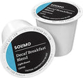 Solimo Decaf Light Roast Coffee Pods Breakfast Blend Compatible with Keurig 2.0 K-Cup Brewers 100 Count