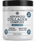 Advanced Collagen Complex Powder – VERISOL® FORTIBONE® &amp FORTIGEL® for Hair Skin Bone &amp Joint Support – Clinically Studied Ingredients – Grass-Fed Hydrolyzed Collagen Peptides – 30 Serving