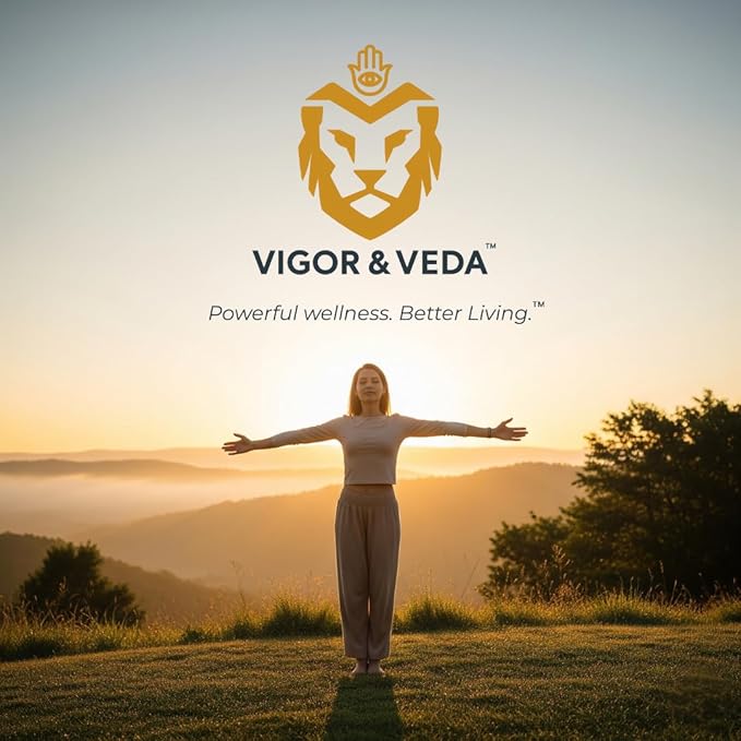 Vigor &amp Veda™ Collagen Gummies – Hair Skin &amp Joint Health – 60 Gummies