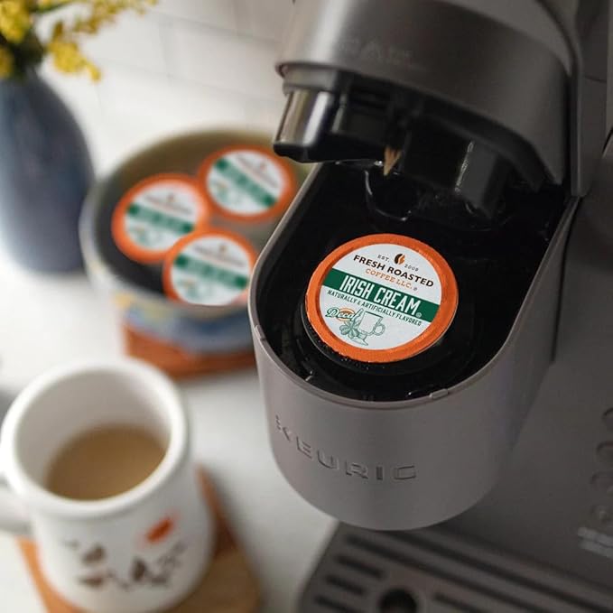 Fresh Roasted Coffee Decaf Irish Cream Flavored Coffee Pods K-Cup Compatible 96 Count