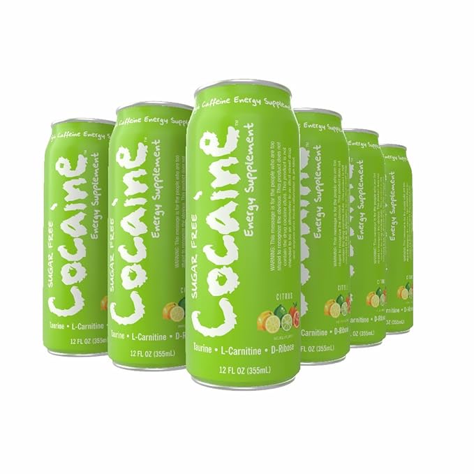 Hype Beverages Official 280mg Caffeine Energy Drink Sparkling Citrus Sugar Free - Energy Boost with Healthy Energy Drinks with Vitamin C B6 B12 &amp Antioxidants (12 Fl Oz Pack of 12)