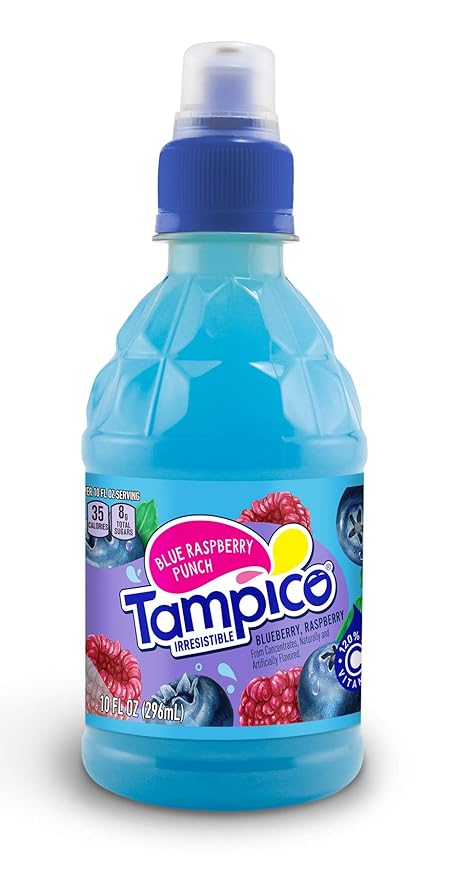 Tampico Variety Pack 12 Citrus Punch 12 Blue Raspberry Punch Naturally Flavored 1 CT