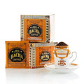 Bacha Coffee | Baraka Fine Flavoured Medium Roast 100% Arabica Specialty Coffee 12 Coffee Drip Bags Gift Box