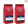 Lacas Coffee Company Medium Fine Ground Coffee 12oz Bag (2 bags Chocolate Raspberry)