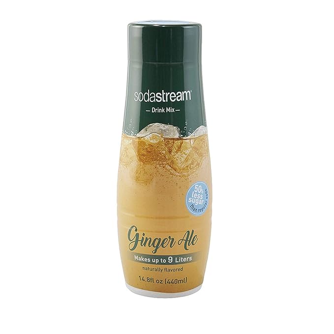 SodaStream Ginger Ale 440ml 3 Pack 14.8 Fl Oz