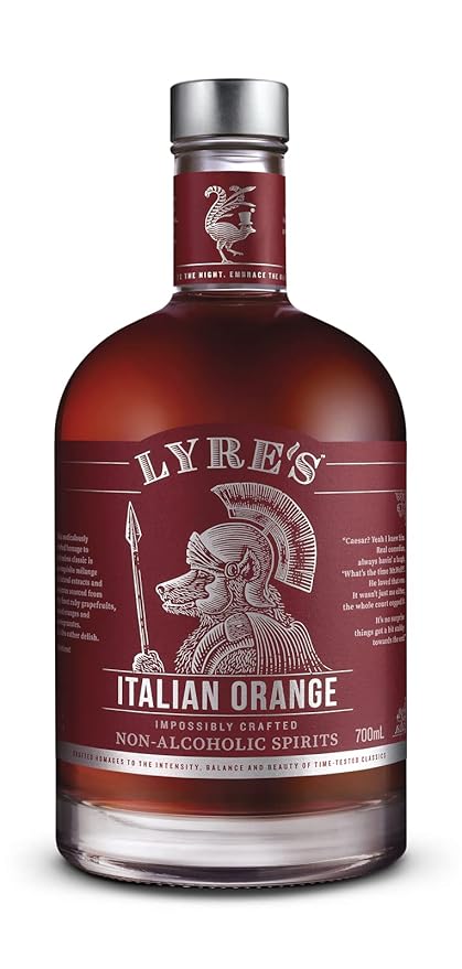 Lyre's Negroni - Non-Alcoholic Set (Pack of 3) | Dry London (Gin Style) Aperitif Rosso (Sweet Vermouth Style) &amp Italian Orange (Aperitivo Style) | Award Winning | 23.7 Fl Oz
