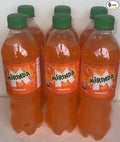 Nicaraguan Mirinda Orange Soda Naranja Flavor 6 Pack Bottles