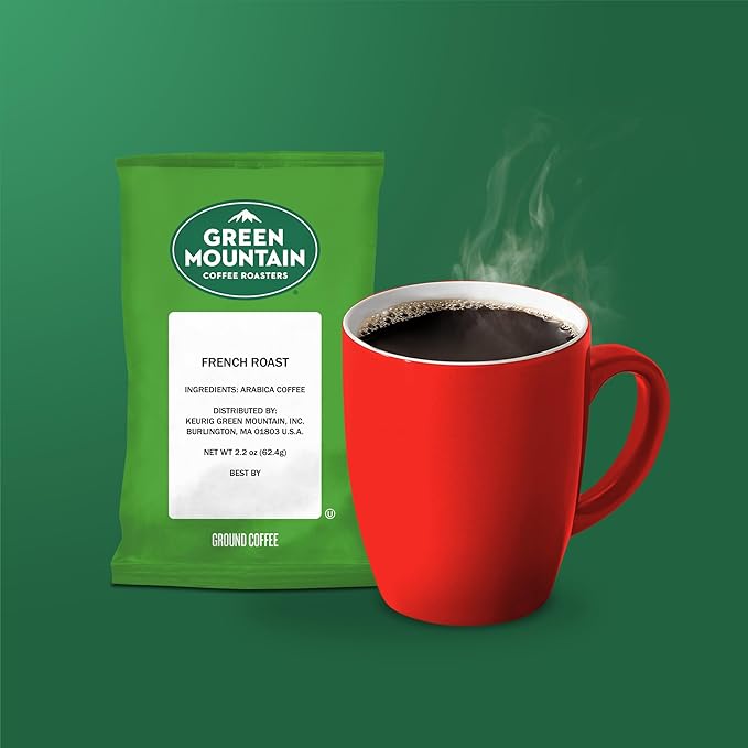Green Mountain Coffee Roasters French Roast Keurig Fractional Packs 50 Count 2.2 oz.