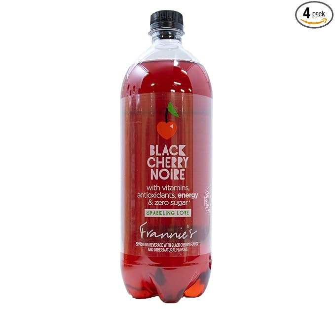 AmishTastes Frannie’s Sparkling Beverages Customizable 4-Flavor/4ct Box (4 Liters)