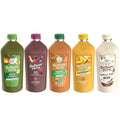 Bolt house Farm 100% Fruit Juice Variety Pack | Pack of 5 | Vanilla Chai Berry Boost Green Goodness Carrot and Golden Goodness | 52 oz-Generic