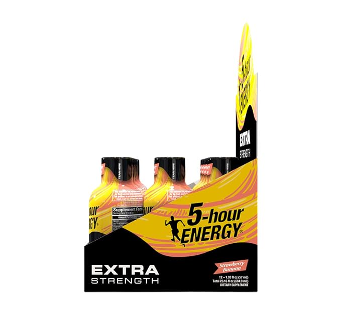 5-hour ENERGY® shot Extra Strength Strawberry Banana 1.93 oz. 24 Pack