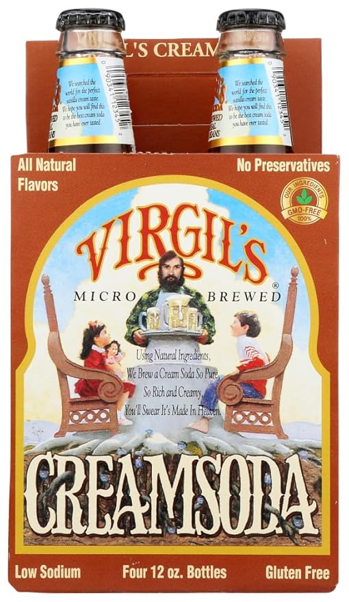 Virgil's Creme Soda 12x 4Pack