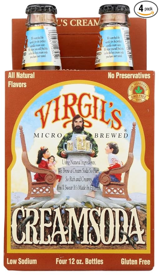 Virgil's Creme Soda 24x 4Pack