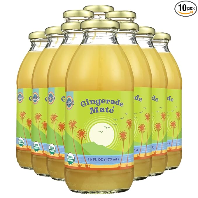 Pacific96 Organic Gingerade Mate 16oz (10 Pack)