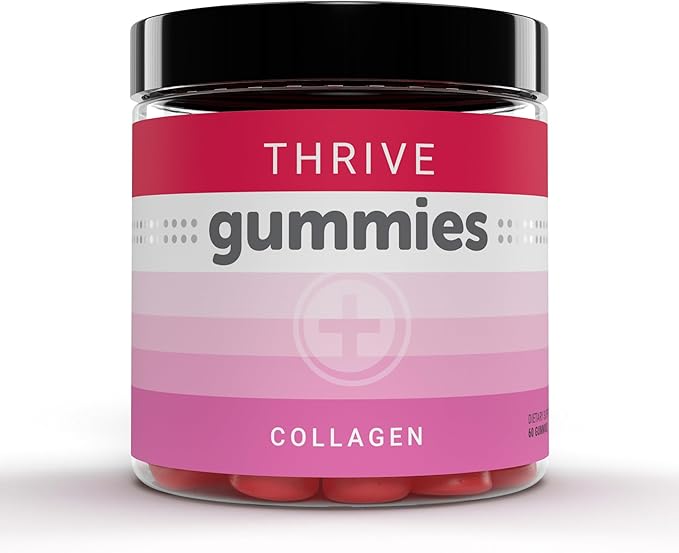 Le-Vel Thrive Collagen Gummies | 30 Servings | Hair Skin &amp Nails Support with Biotin &amp Collagen