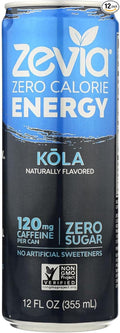 ZEVIA Drink Energy KOLA - Pack of 12