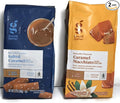 Good and Gather Caramel Macchiato and Salted Caramel Ground Coffee Variety Bundle (Pack of 2) 12 oz Bags