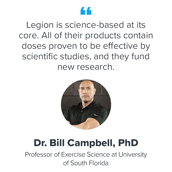 Legion Energy Drink - Naturally Sweetened and Flavored Healthy Energy Drinks - Sugar Free Energy Drinks w/Natural Caffeine Theanine Taurine Citicoline and B Complex Vitamins (12 Pack) Lemon Lime