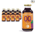 OQ Healthy Beverages Brazilian Whole Grape Juice 100% Pure | No Sugar Added | Naturally Rich Grape Flavor | 10.14 fl oz (Pack of 12)