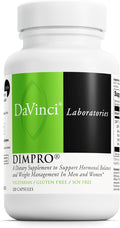 DAVINCI Labs DimPro - Dietary Supplement to Support Hormonal Balance in Men &amp Women &amp Healthy Weight Management* - with Vitamin E and More - Vegetarian - Soy-Free - Gluten-Free - 120 Capsules