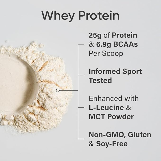 Sports Research® Protein Pack - Whey Isolate Protein Powder 2.1lb + Creatine Monohydrate 1.1lb + Collagen Peptides 1lb