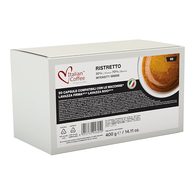 Italian Coffee capsules compatible with RIVO machines (Arabica/Cremoso/Ristretto 150)