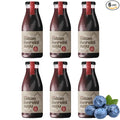 Natural Blueberry Juice Organic Additive-Free Authentic Turkish Product 1000 ml/33.8 fl oz - PACK OF 6
