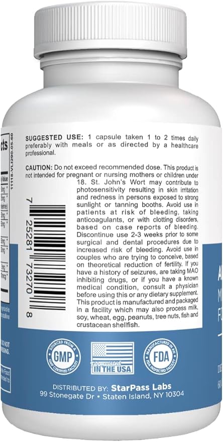 Advanced Memory Formula Extreme Brain Booster Brain Supplement for Memory Focus and Mental Performance Memory Vitamins for Better Brain Health Manufactured in The USA