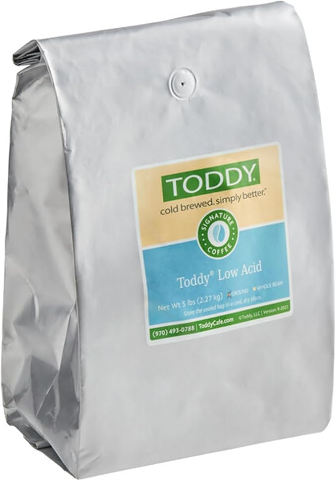 Toddy Blend Low Acid Cold Brew Coarse Ground Coffee 5 lb. WS-103CBLACD5LB-NPF