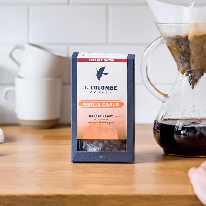 La Colombe Monte Carlo Decaf Whole Bean Coffee 12 Oz