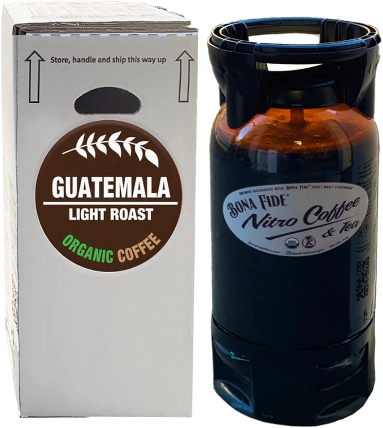 Nitro Cold Brew Coffee Organic Guatemala Keg 5 Gal Draft Coffee On Tap
