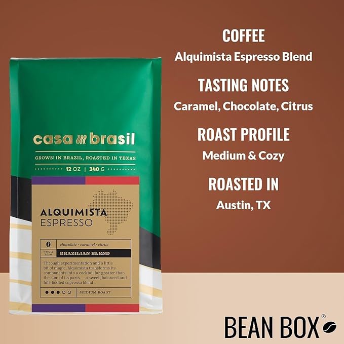 Bean Box Sampler - Roasted by Casa Brasil s 3-Pack Whole Bean Coffee Gourmet Coffee