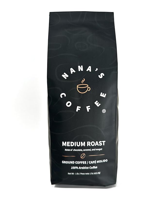 Nana's Coffee Premium Medium Roast Ground Coffee 16 oz