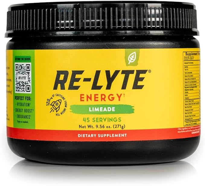 REDMOND Re-Lyte Energy Electrolyte Mix Limeade 8.9oz Jar