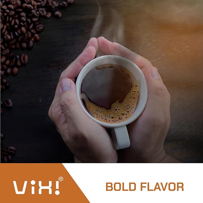 VIXI Drip Coffee Blended 24 Bags Ground Coffee Medium Roast Hanging Ear Arabica Blend Robusta Smooth and Balanced Flavor Single Serving Natural Vietnamese Coffee