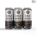 Great Lakes Variety Pack of Oat Milk Cold Brew Lattes Lavender Vanilla and Mocha Flavors 11 Ounce Cans Pack of 6