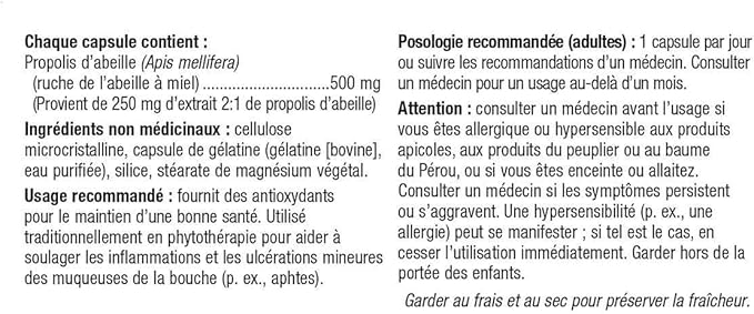Holista Bee Propolis 500mg 200 capsules