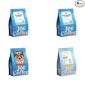 Bean Box Coffee Sampler - Roasted by Joe 4-Pack Freshly Ground Coffee Gourmet Coffee