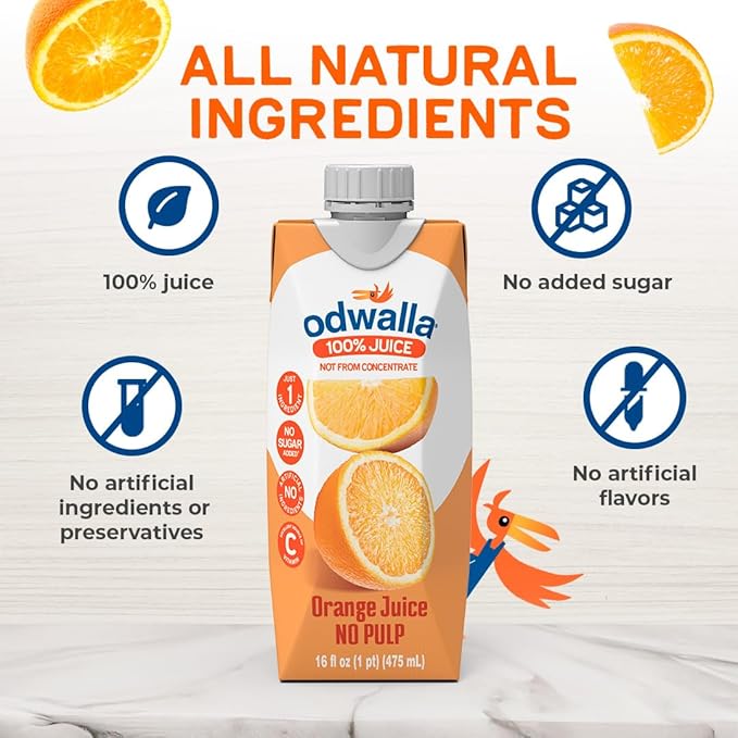 Odwalla Orange Juice and Mango Smoothie
