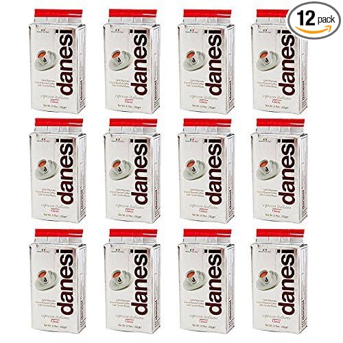 Danesi Caffe Classic Espresso Ground 8.75 oz Brick (Pack of 12) by Danesi Caffe
