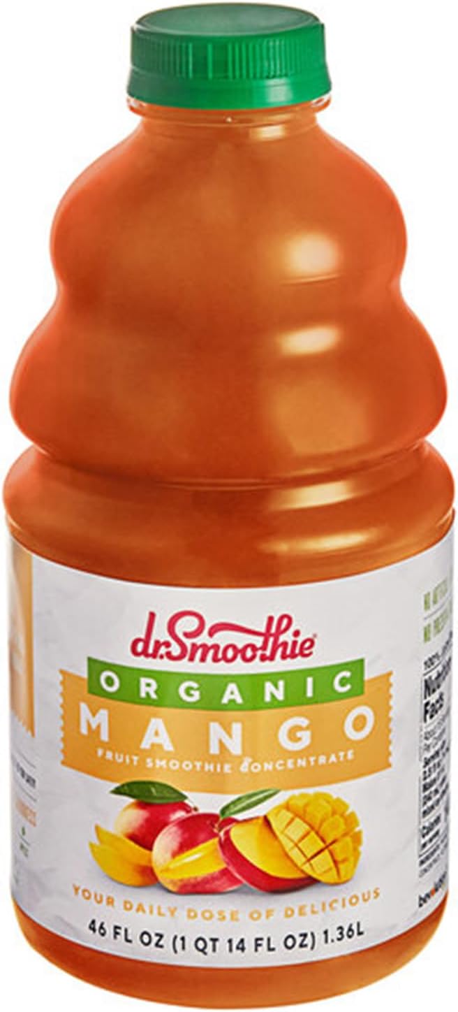 Organic Mango Fruit Smoothie Mix 46 fl. oz. WS-103DRORGMANG-NF